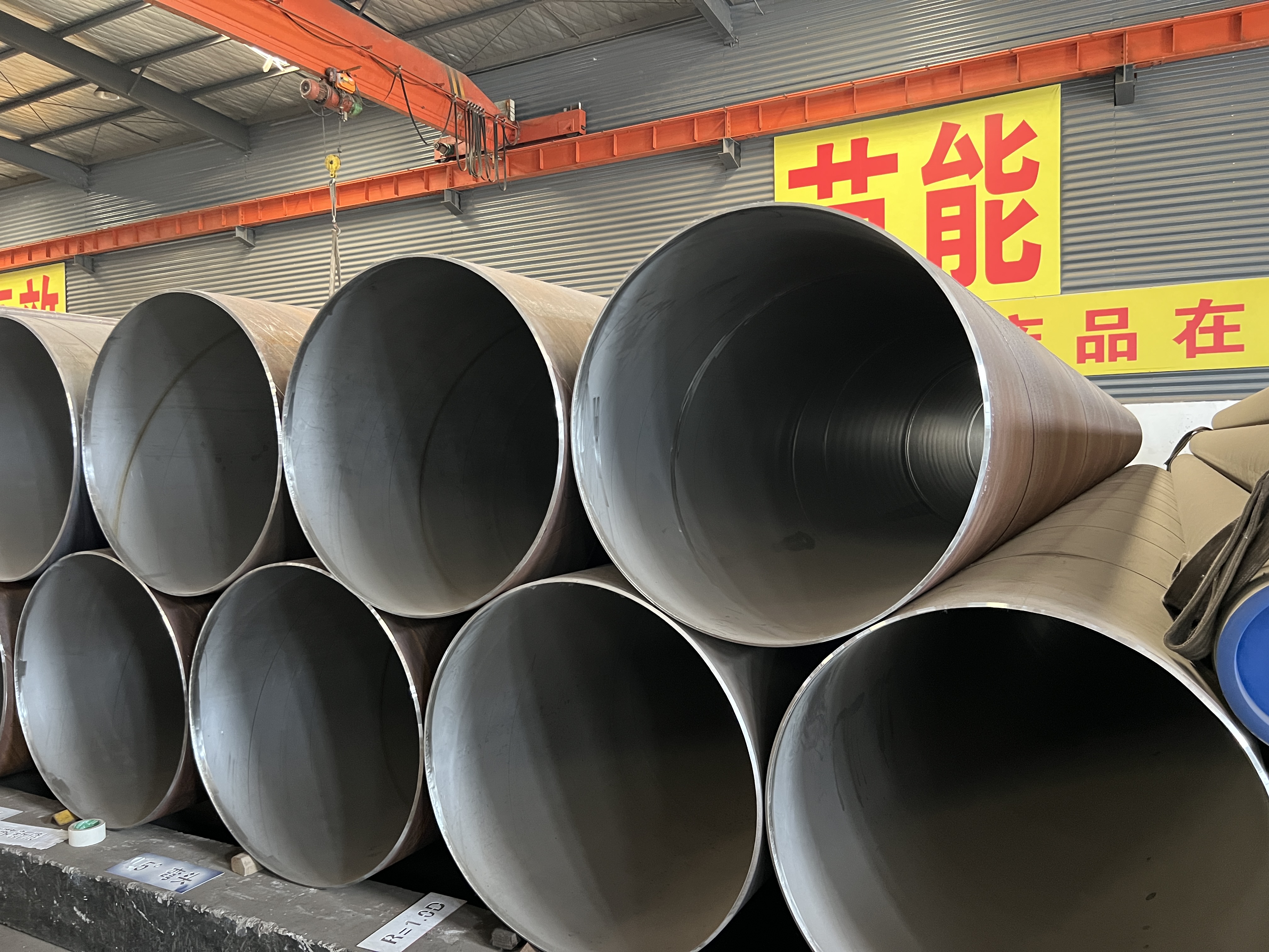 新澎大口徑內襯不銹鋼復合管,成本節約50%