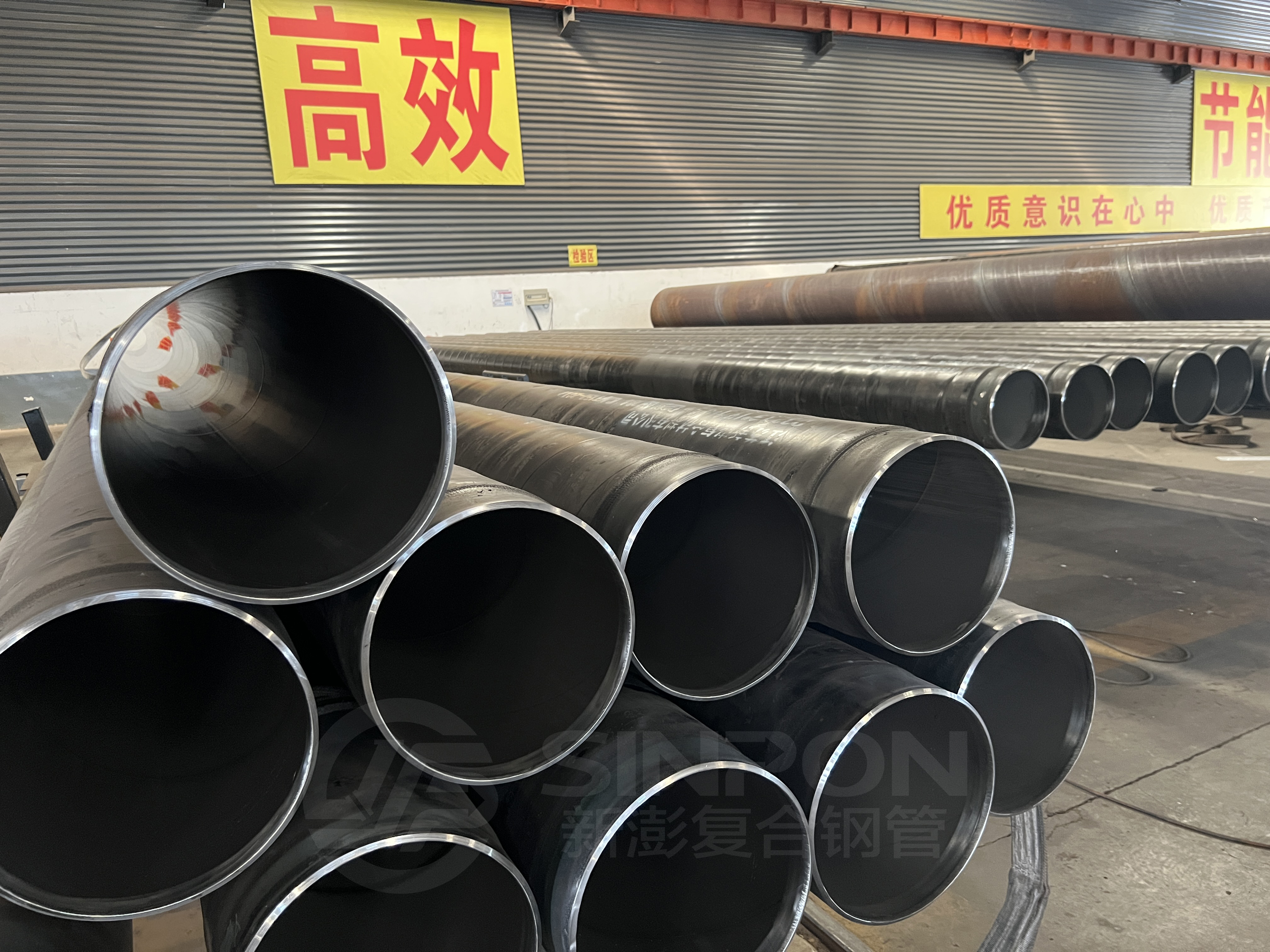 江蘇新澎內(nèi)襯不銹鋼復合管輸送潔凈空氣